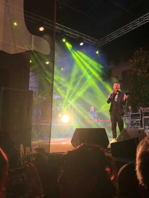 HS SOGEPO Security: concerto Andrea Sannino
