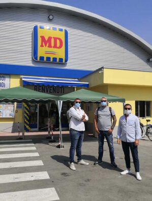 HS SOGEPO Security: vigilanza non armata presso il supermercato MD – Casavatore 30/07/2020