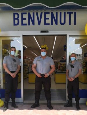 HS SOGEPO Security: vigilanza non armata presso il supermercato MD – Casavatore 30/07/2020